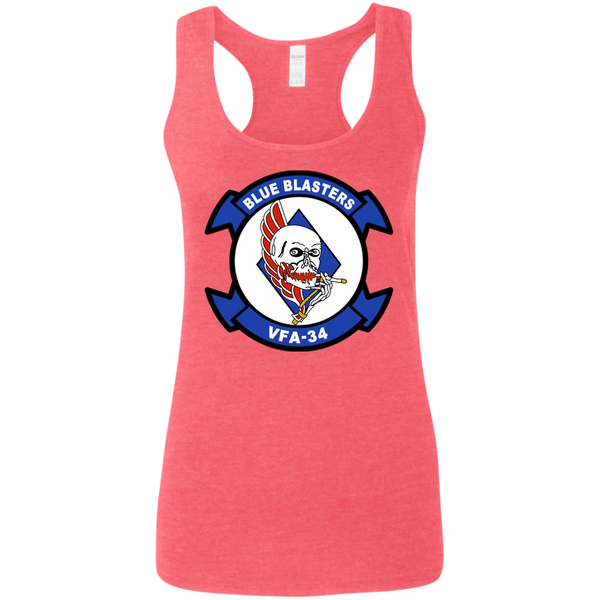 VFA 34 2 Ladies' Softstyle Racerback Tank