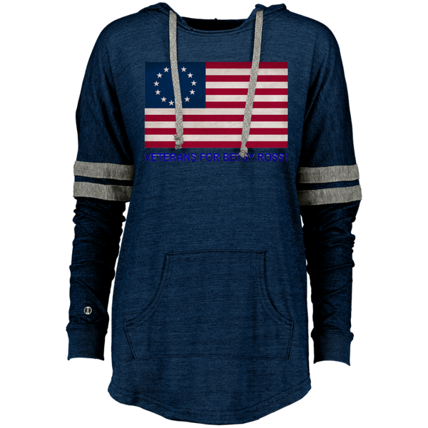 Betsy Ross Vets 1 Ladies' Hooded Low Key Pullover