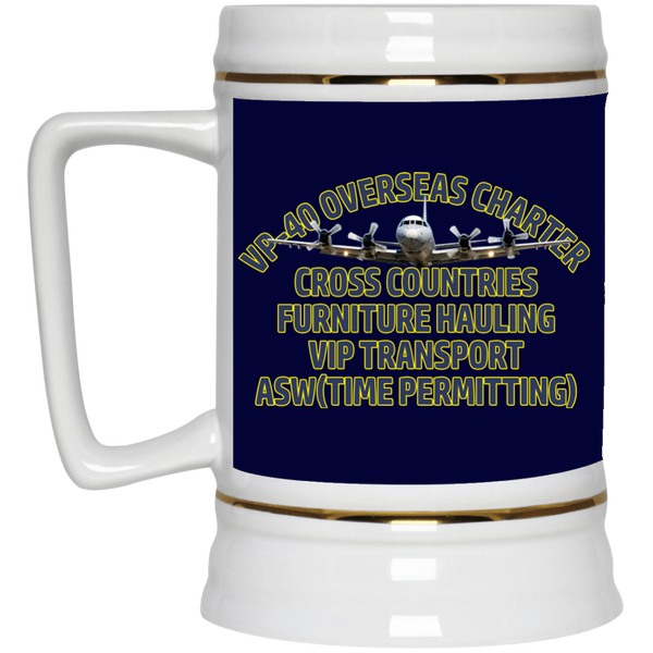 VP 40 2 Beer Stein - 22oz