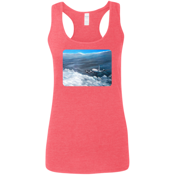 Eye To Eye With Irma 2 Ladies' Softstyle Racerback Tank