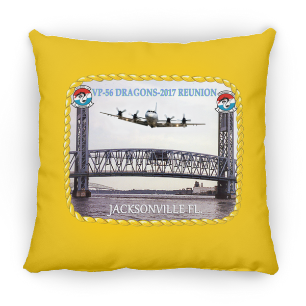 VP-56 2017 Reunion 1 Pillow - Square - 16x16