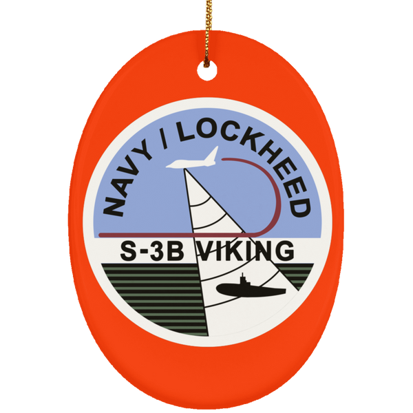 S-3 Viking 7 Ornament - Oval