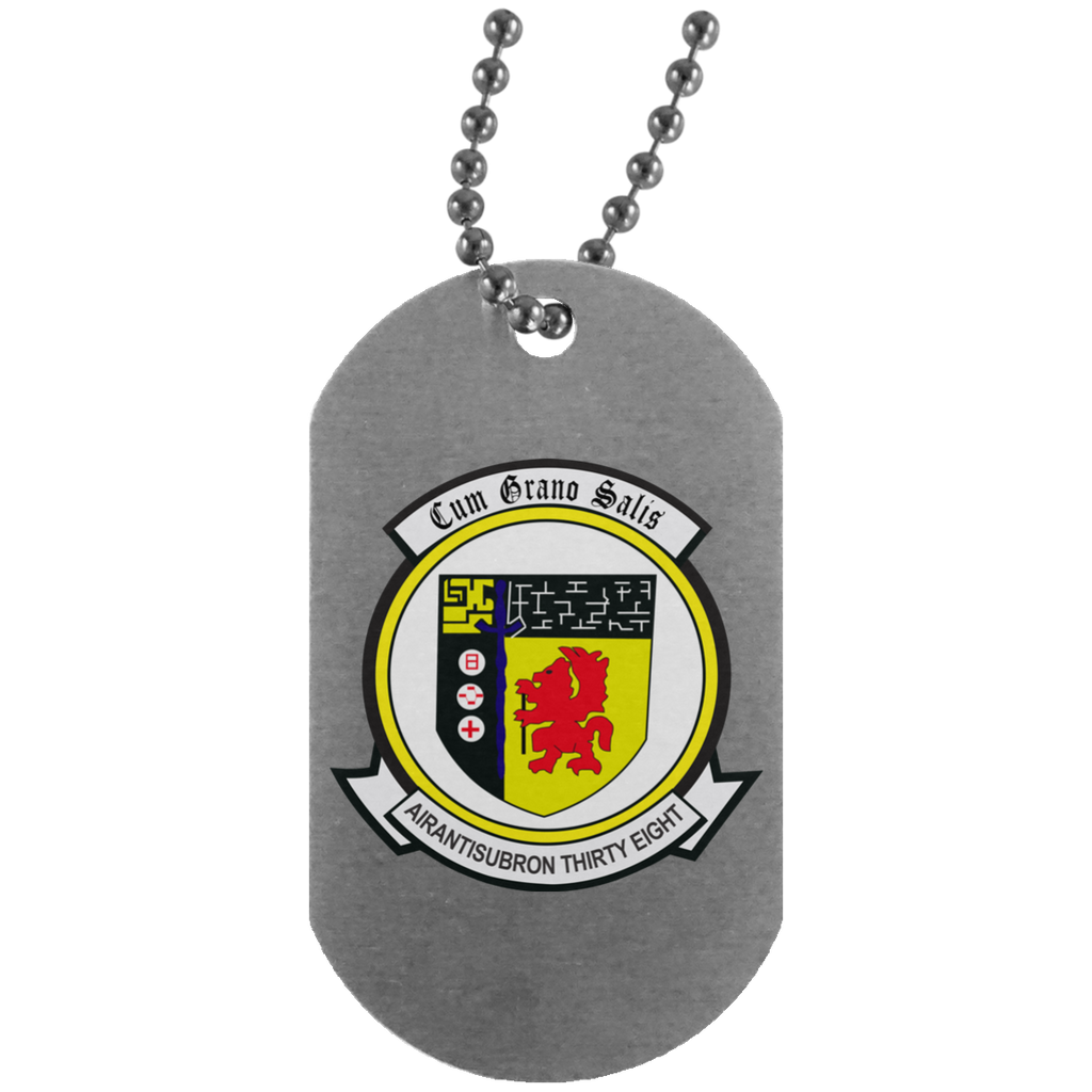 VS 38 3 Dog Tag - Silver