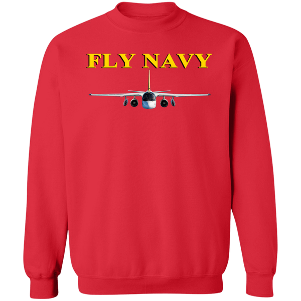 Fly Navy S-3 4 Crewneck Pullover Sweatshirt