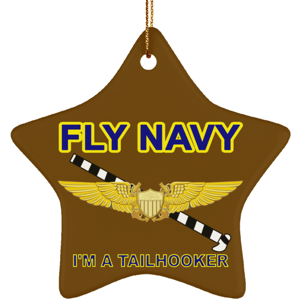 Fly Navy Tailhooker 3 Ornament - Star