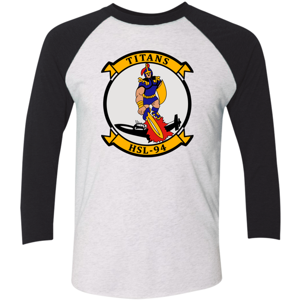 HSL 94 2 Baseball Raglan T-Shirt