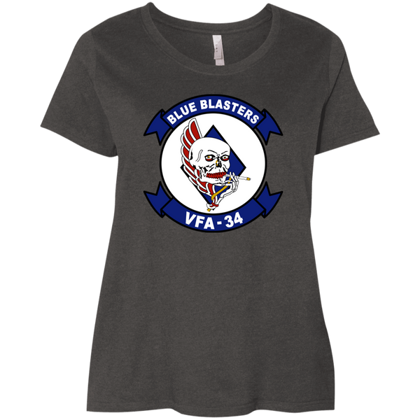 VFA 34 1 Ladies' Curvy T-Shirt