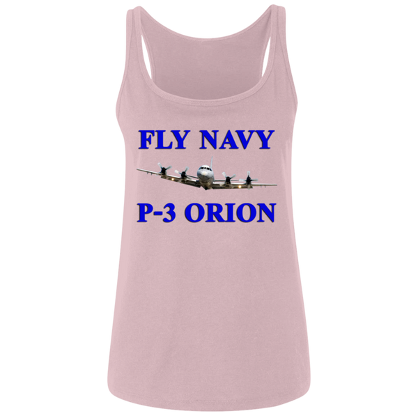 Fly Navy P-3 1 Ladies' Relaxed Jersey Tank