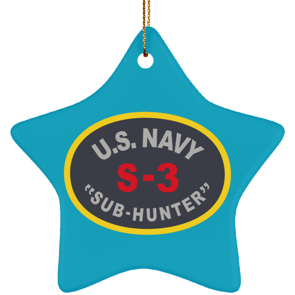 S-3 Sub Hunter Ornament - Star