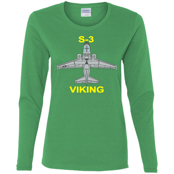 S-3 Viking 11 Cotton LS T-Shirt