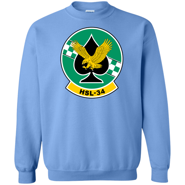 HSL 34 2 Crewneck Pullover Sweatshirt