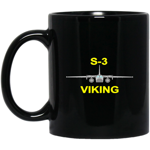 S-3 Viking 10 Black Mug - 11oz