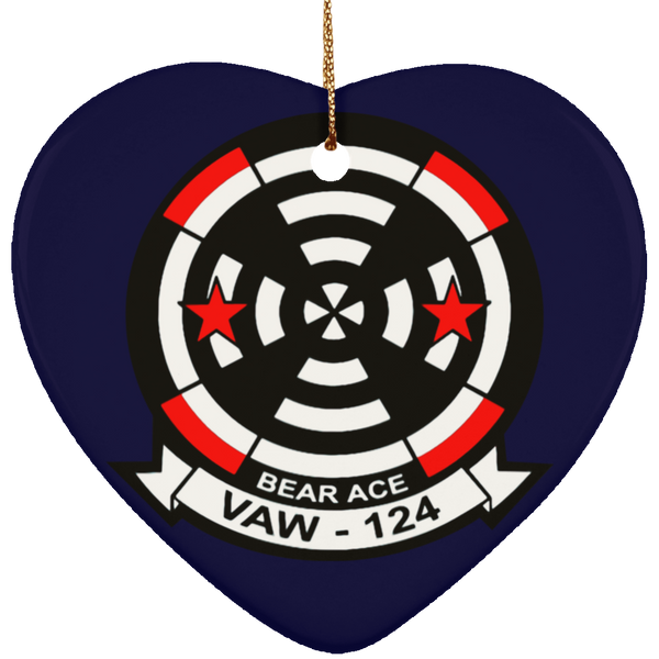 VAW 124 2 Ornament - Heart