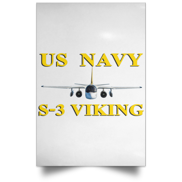 US Navy S-3 3 Poster - Portrait