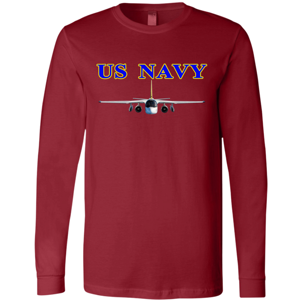 US Navy S-3 2 LS Jersey T-Shirt