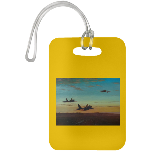 Time To Refuel Luggage Bag Tag