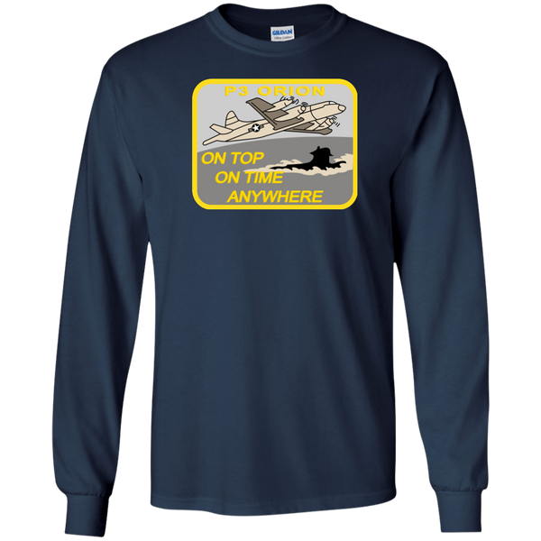 P-3 On Top LS Ultra Cotton T-Shirt