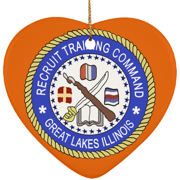 RTC Great Lakes 1 Ornament - Heart