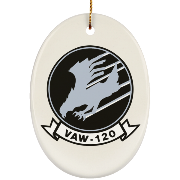 VAW 120 2 Ornament Ceramic - Oval