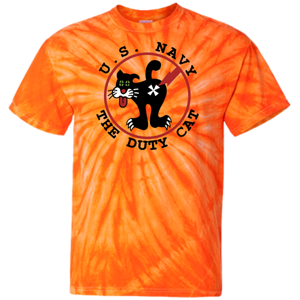 Duty Cat 4 Customized 100% Cotton Tie Dye T-Shirt