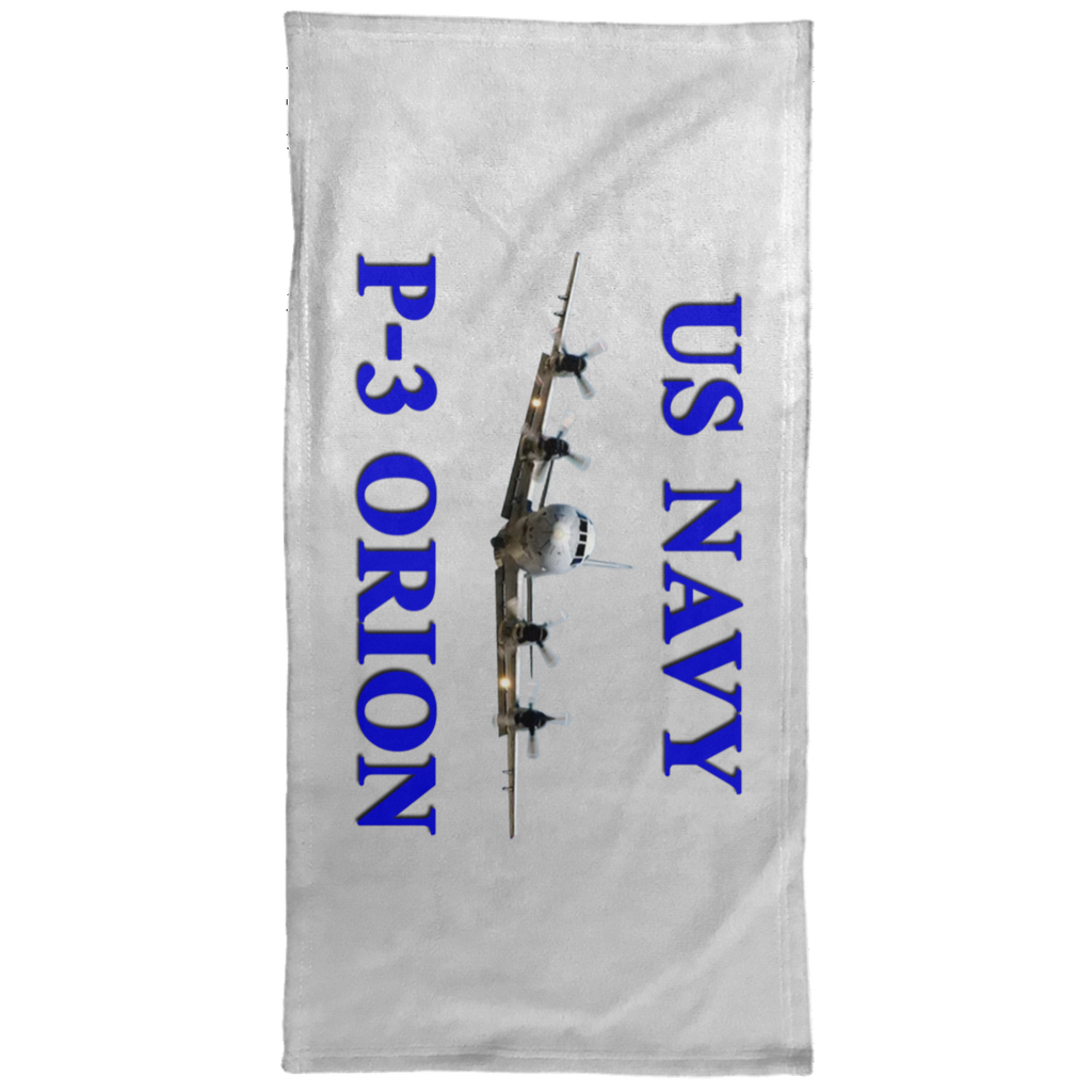 US Navy P-3 1 Hand Towel - 15x30