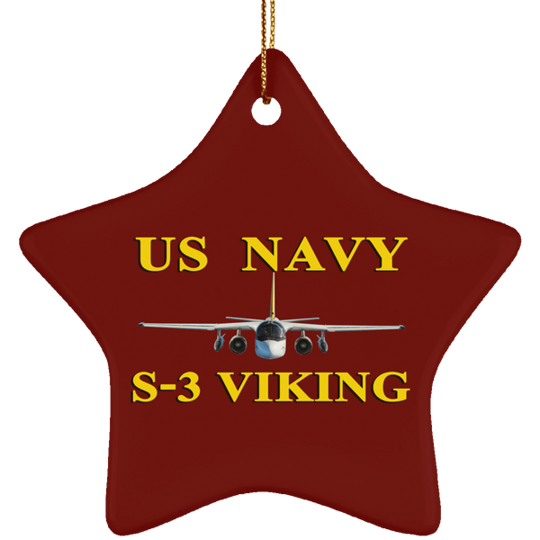 US Navy S-3 3 Ornament – Star