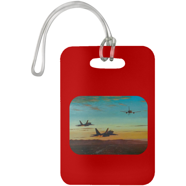 Time To Refuel 2 Luggage Bag Tag