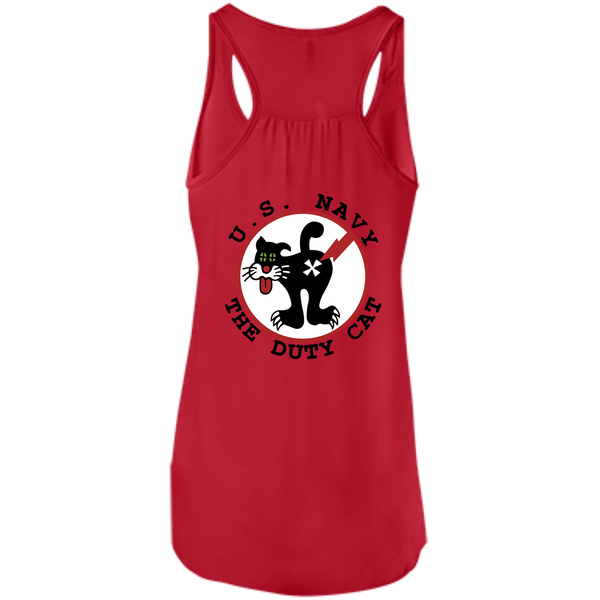 Duty Cat 2a Flowy Racerback Tank