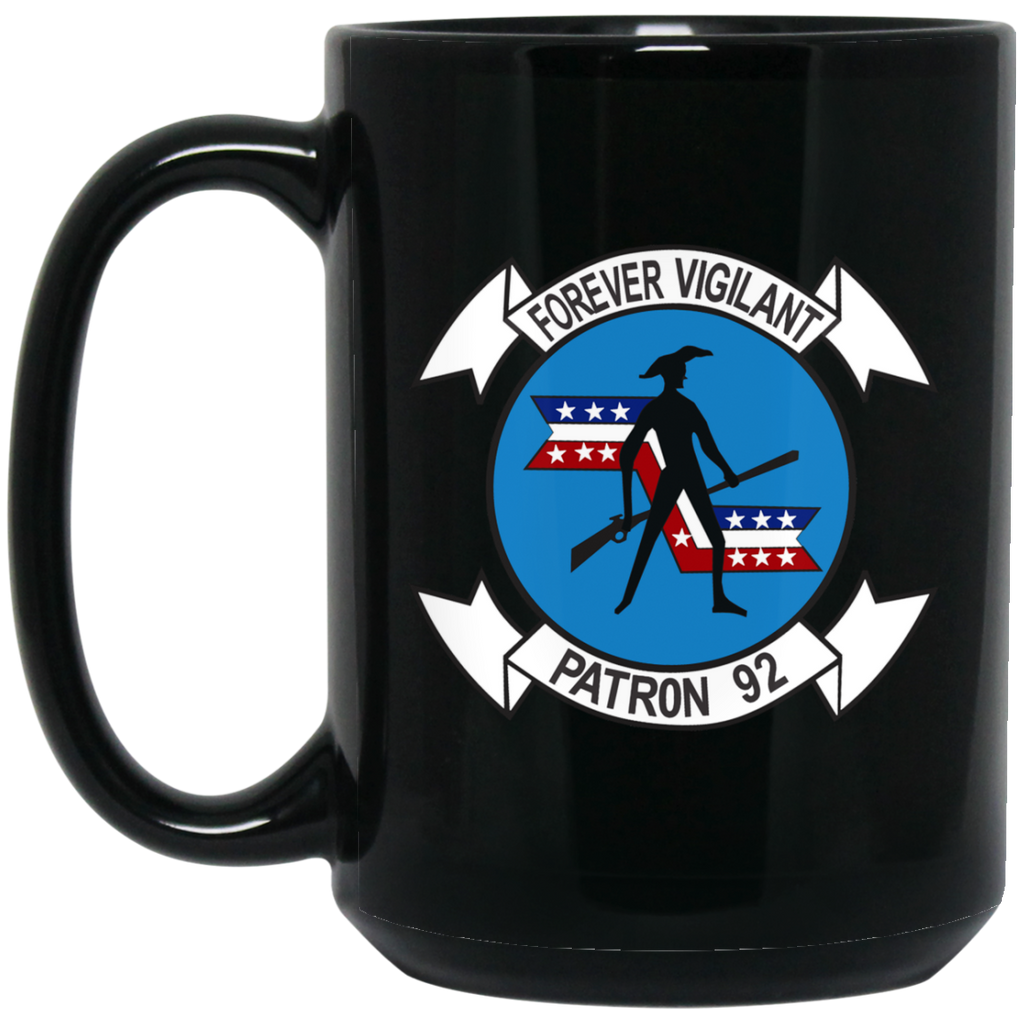 VP 92 1 Black Mug - 15oz