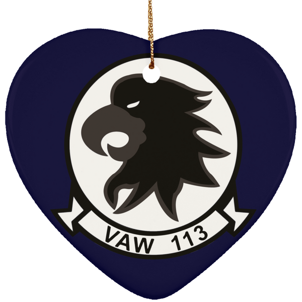 VAW 113 1 Ornament Ceramic - Heart