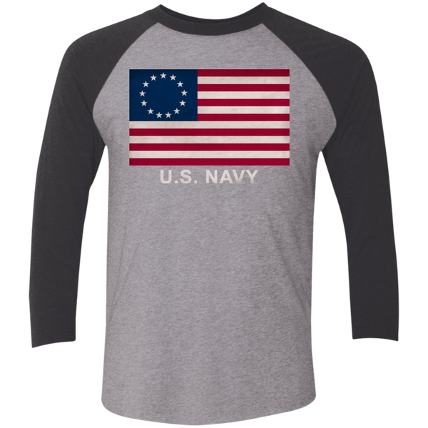 Betsy Ross USN 2 Baseball Raglan T-Shirt