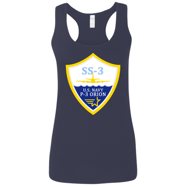 P-3 Orion 3 SS-3 Ladies' Softstyle Racerback Tank