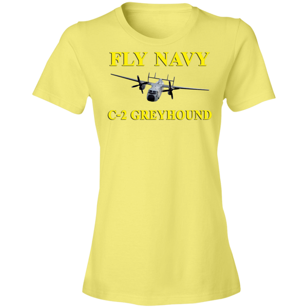 Fly Navy C-2 3 Ladies' Lightweight T-Shirt