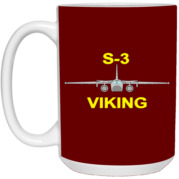 S-3 Viking 10 White Mug - 15oz
