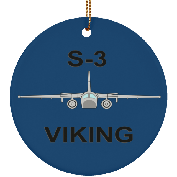 S-3 Viking 10a Ornament - Circle