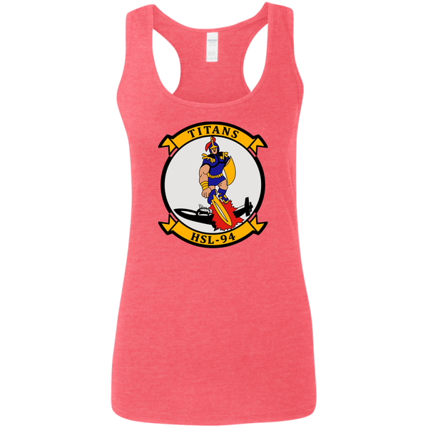 HSL 94 2 Ladies' Softstyle Racerback Tank