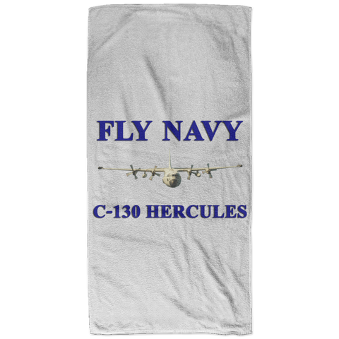 Fly Navy C-130 1 Bath Towel - 32x64