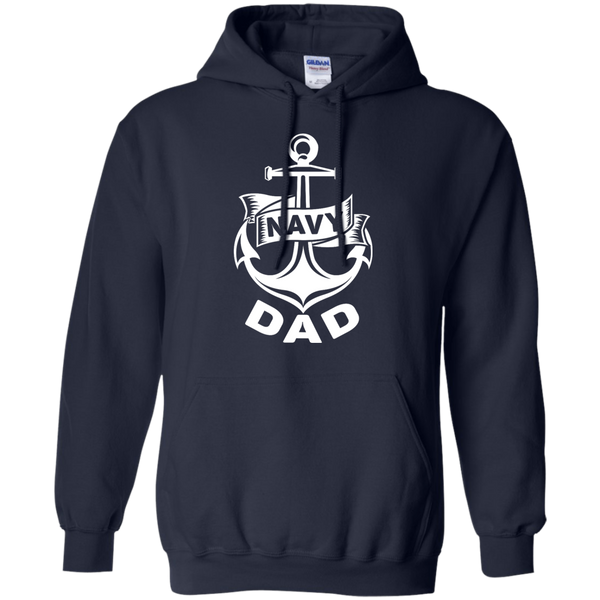 Navy Dad 1 Pullover Hoodie