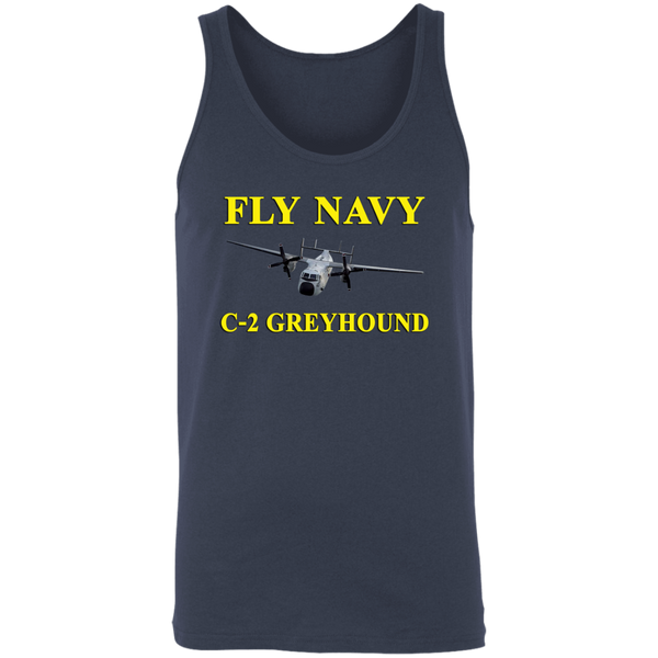 Fly Navy C-2 3 Tank Top - Unisex