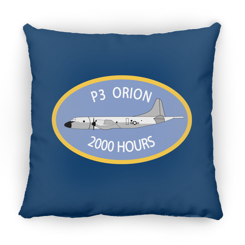 P-3 Orion 9 2000 Pillow - Square - 14x14