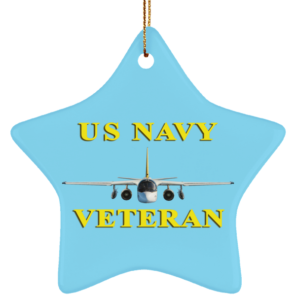 Navy Vet 3 Ornament - Star