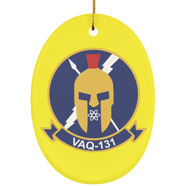 VAQ 131 3 Ornament - Oval