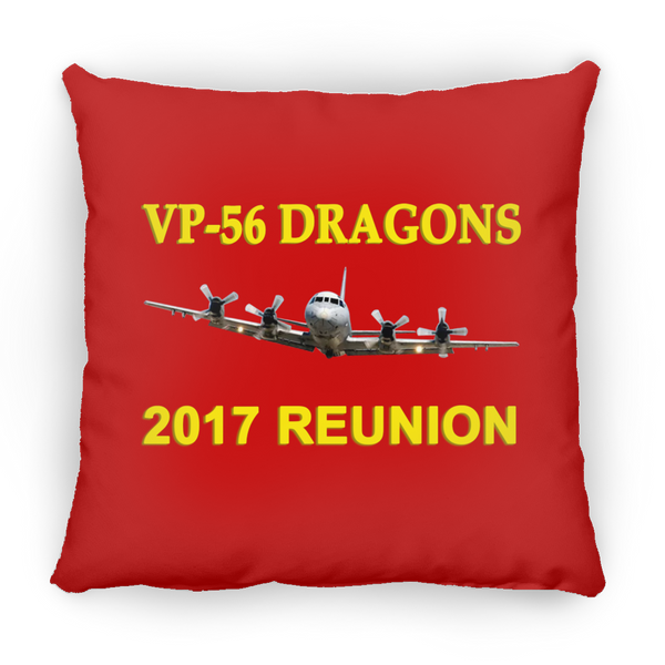 VP-56 2017 Reunion 2 Pillow - Square - 14x14