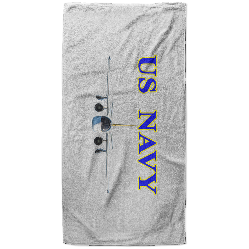 US Navy S-3 2 Beach Towel - 37x74