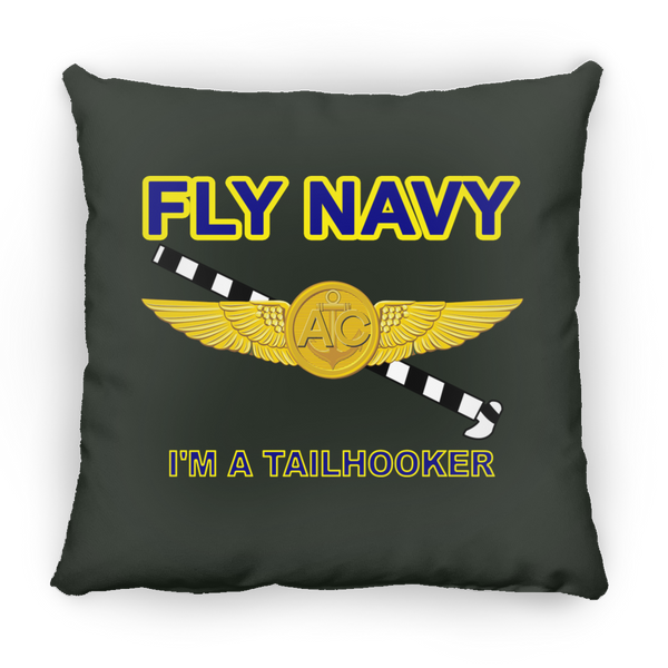 Fly Navy Tailhooker 2 Pillow - Square - 14x14