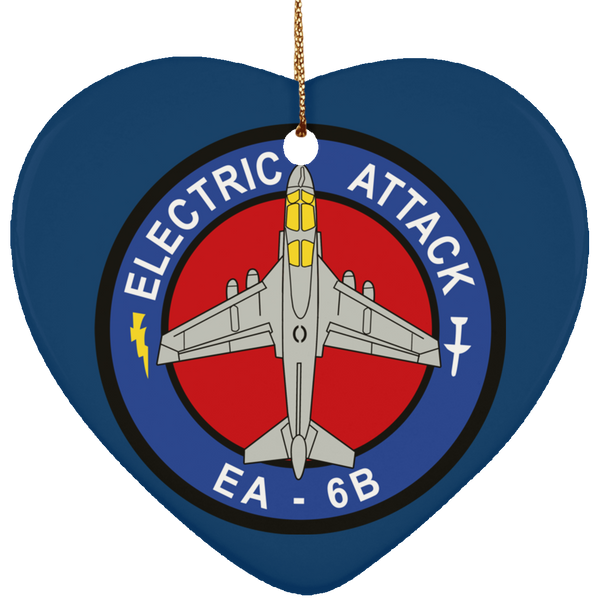 EA-6B 1 Ornament - Heart