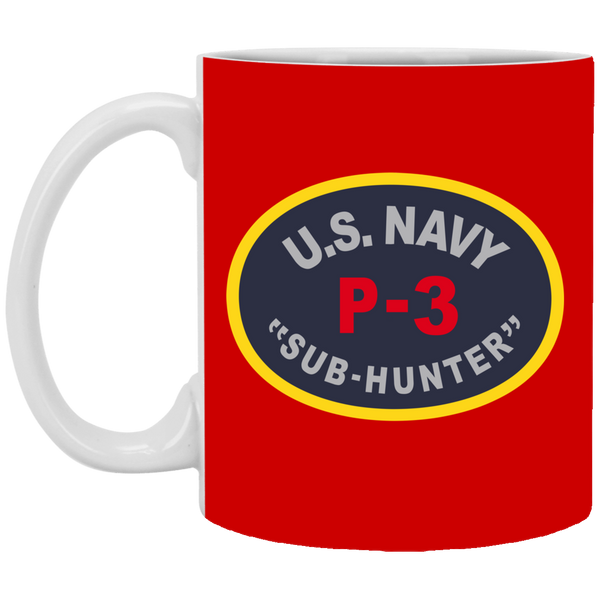 P-3 Sub Hunter Mug - 11oz