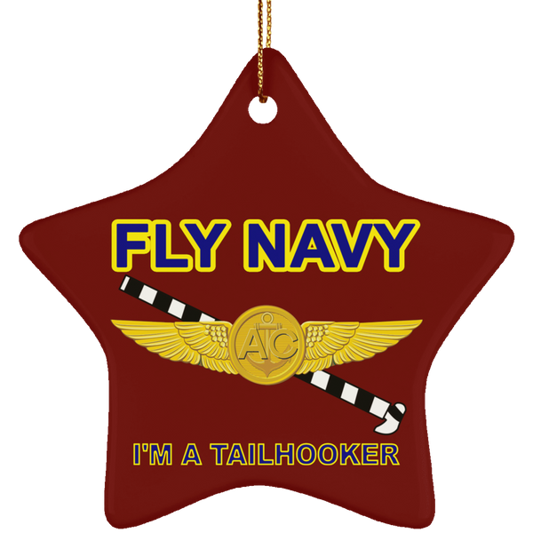 Fly Navy Tailhooker 2 Ornament - Star