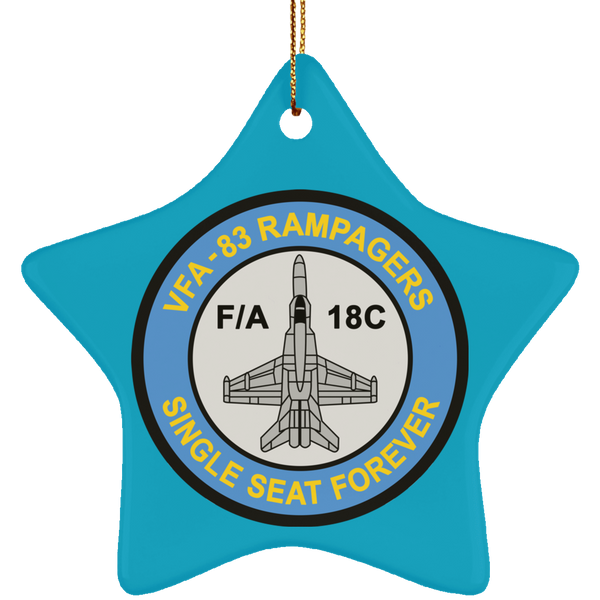 VFA 83 3 Ornament Ceramic - Star