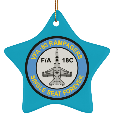 VFA 83 3 Ornament Ceramic - Star